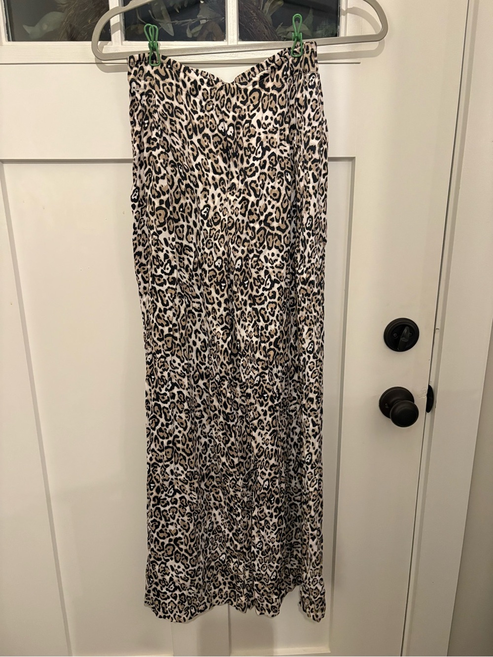 Maeve Leopard-Print Silk Pants